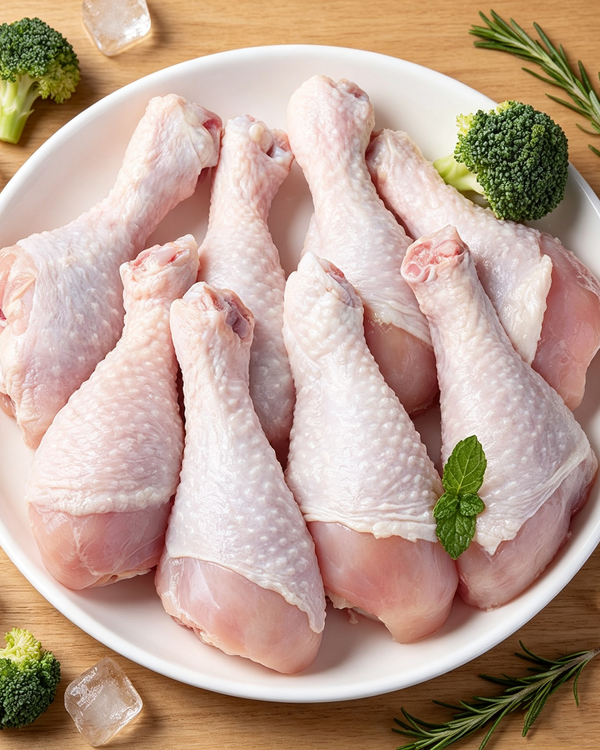 Frozen Raw Chicken Drumsticks