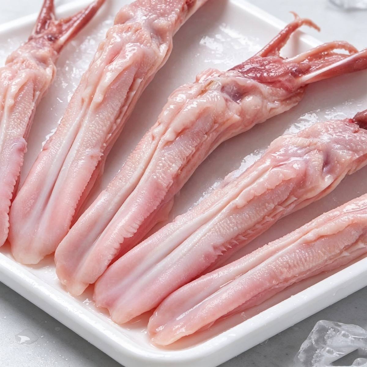 Frozen Raw Duck Tongues