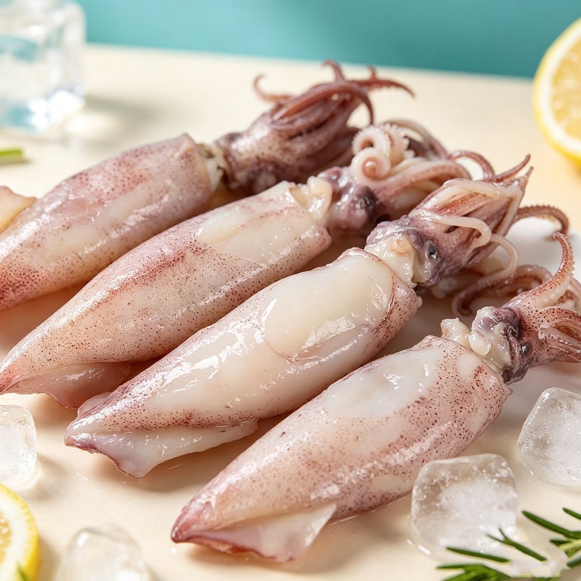 Frozen Raw Whole Squid